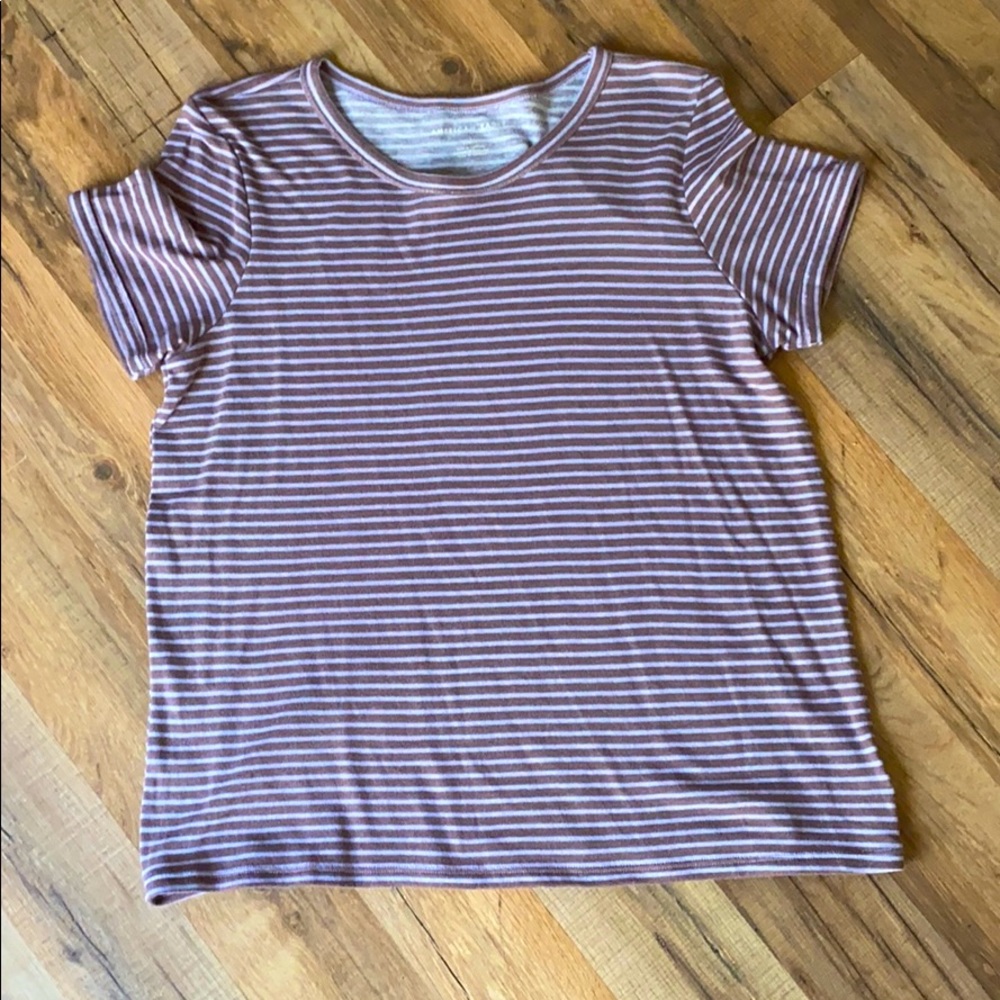 American Eagle Super Soft Striped T- Shirt